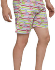 Men's Pink Dinosaur Pint Boxer Shorts