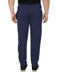 Men's Indigo Elasticted Track Pants With Drawstring