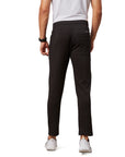 Men's Black Track Pant with Side Zip Pocket