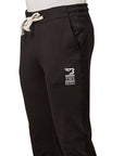 Men's Black Elasticated Joggers