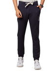 Men's Navy Elasticated Joggers