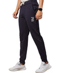 Men's Navy Elasticated Joggers