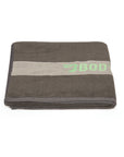 Terry Cotton 400 GSM Grey Bath Towel