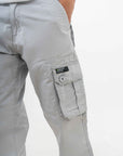 Mens Heavy Twill Grey Cargo Pant