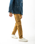 Mens Heavy Twill Khaki Cargo Pant