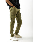 Mens Overdyed Moss Cargo Pant