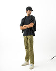 Mens Overdyed Moss Cargo Pant