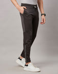 Men's Black Sports Track Pant