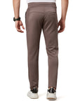 Men's Grey Track Pant with Side Zip Pocket