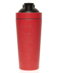 Red Goals Stainless Steel Shaker Bottle with Spring Ball