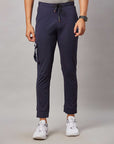 Men's Navy Cargo Style Joggers