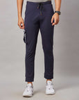 Men's Navy Cargo Style Joggers