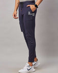 Men's Navy Cargo Style Joggers