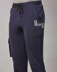 Men's Navy Cargo Style Joggers