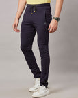 Men's Navy Elasticated Track Pant