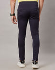 Men's Navy Elasticated Track Pant