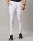 Men's White Sports Track Pant