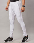 Men's White Sports Track Pant