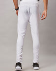 Men's White Sports Track Pant