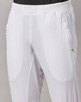 Men's White Sports Track Pant