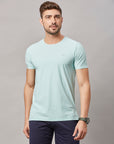 Men's Aqua Stitch Less T-Shirt