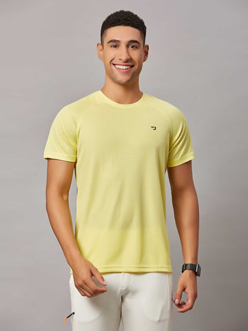 Men's Lemon Sports T-Shirt