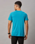 Men's Neon Green Sports T-Shirt with Two Colors