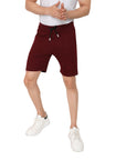 Men's Wine Basic Shorts