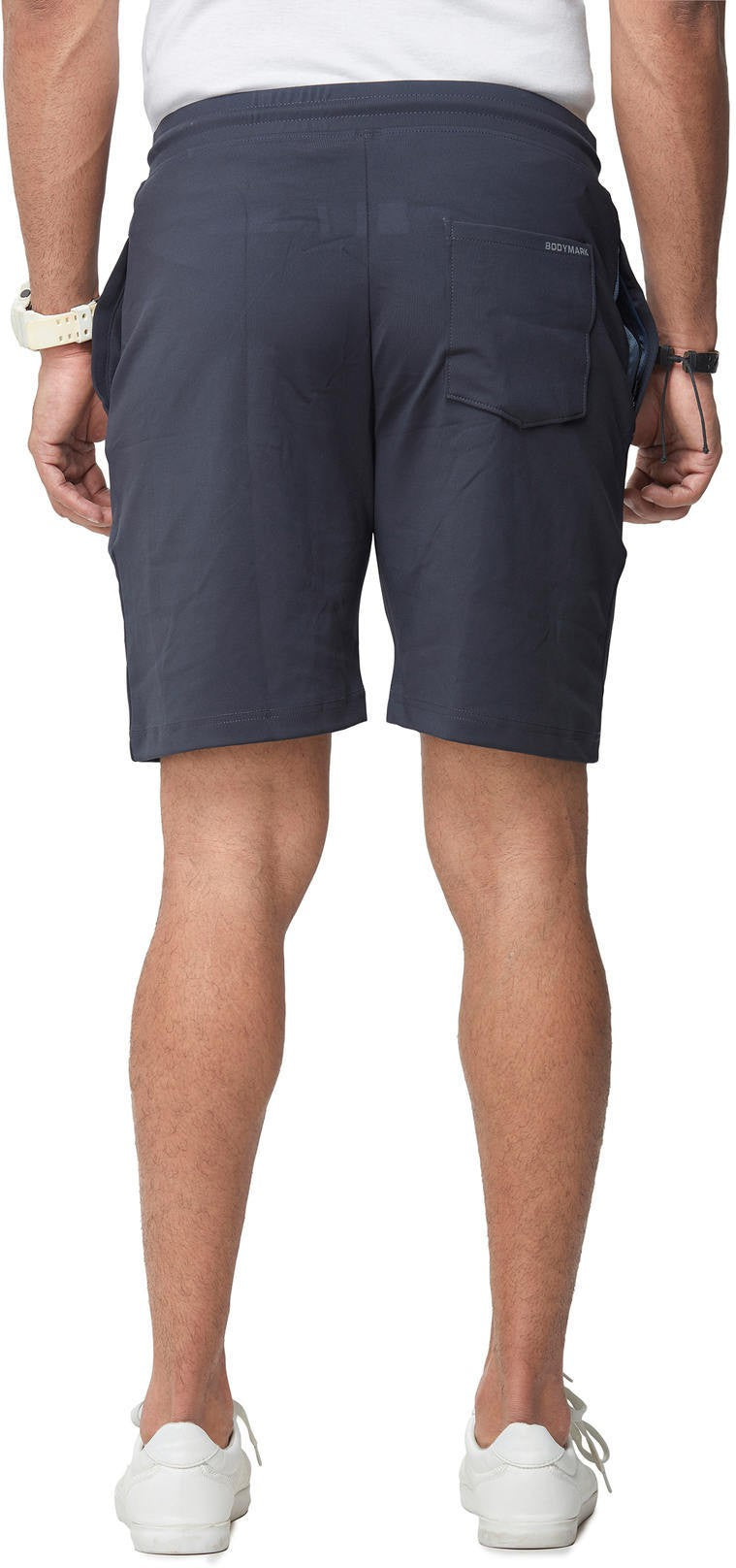 Men's Grey Regular Shorts