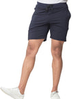 Men's Navy Regular Shorts