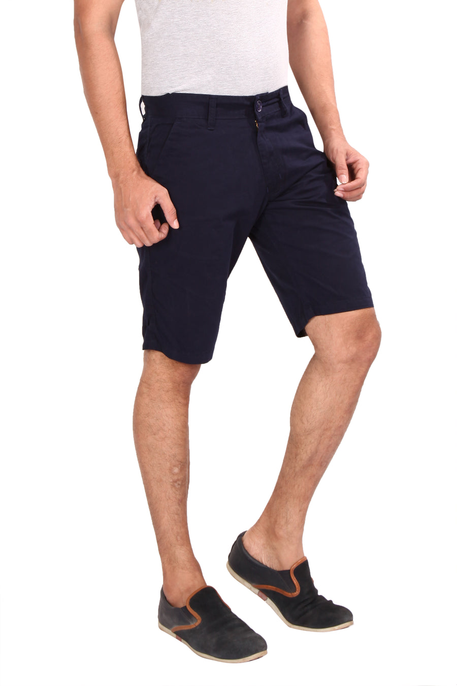 Men's Basic Navy Shorts