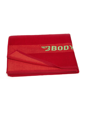 Terry Cotton 400 GSM Red Bath Towel