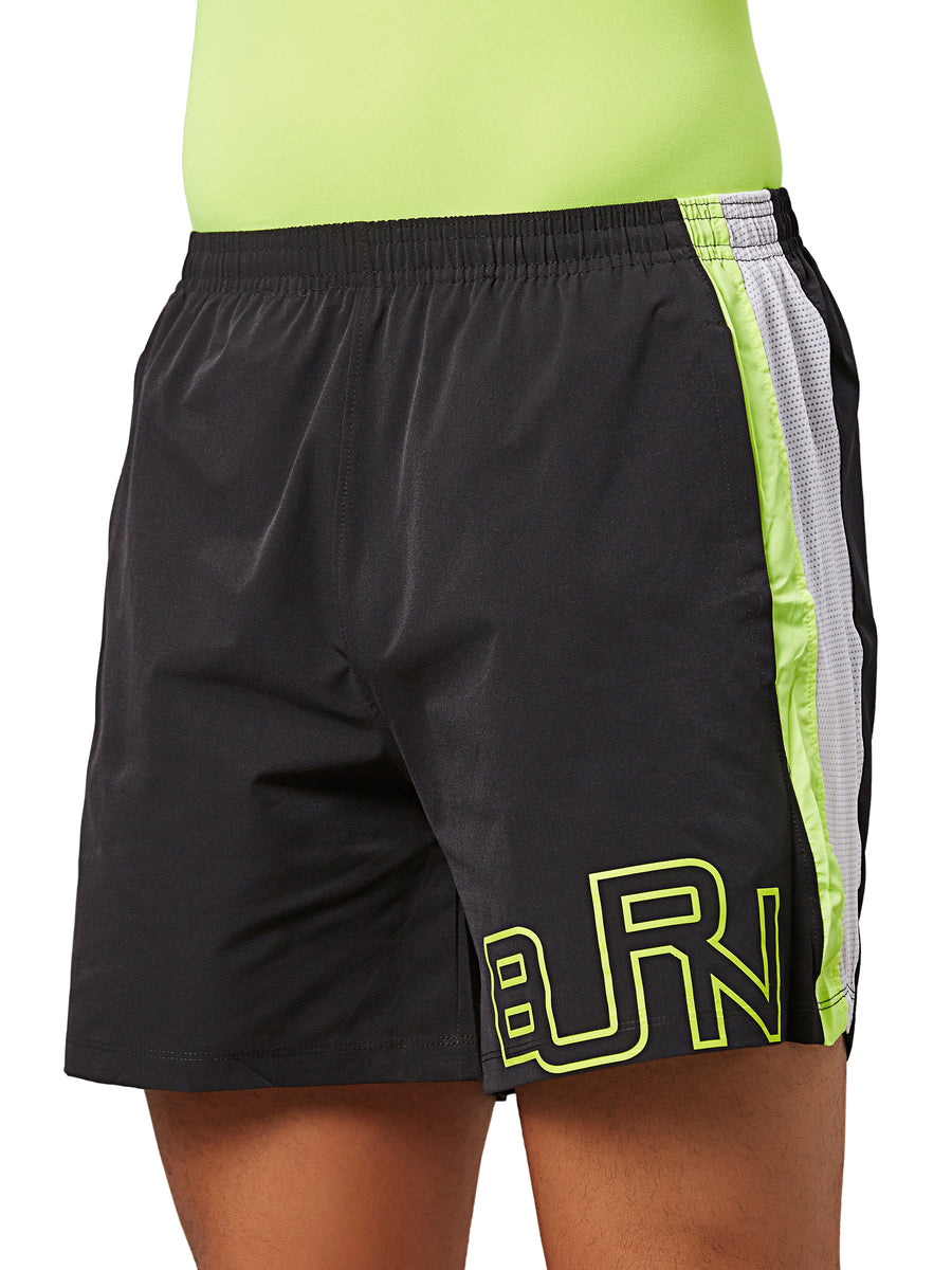 Men's Black Active Shorts
