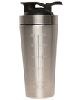 Silver Dream Stainless Steel Shaker Bottle with Spring Ball