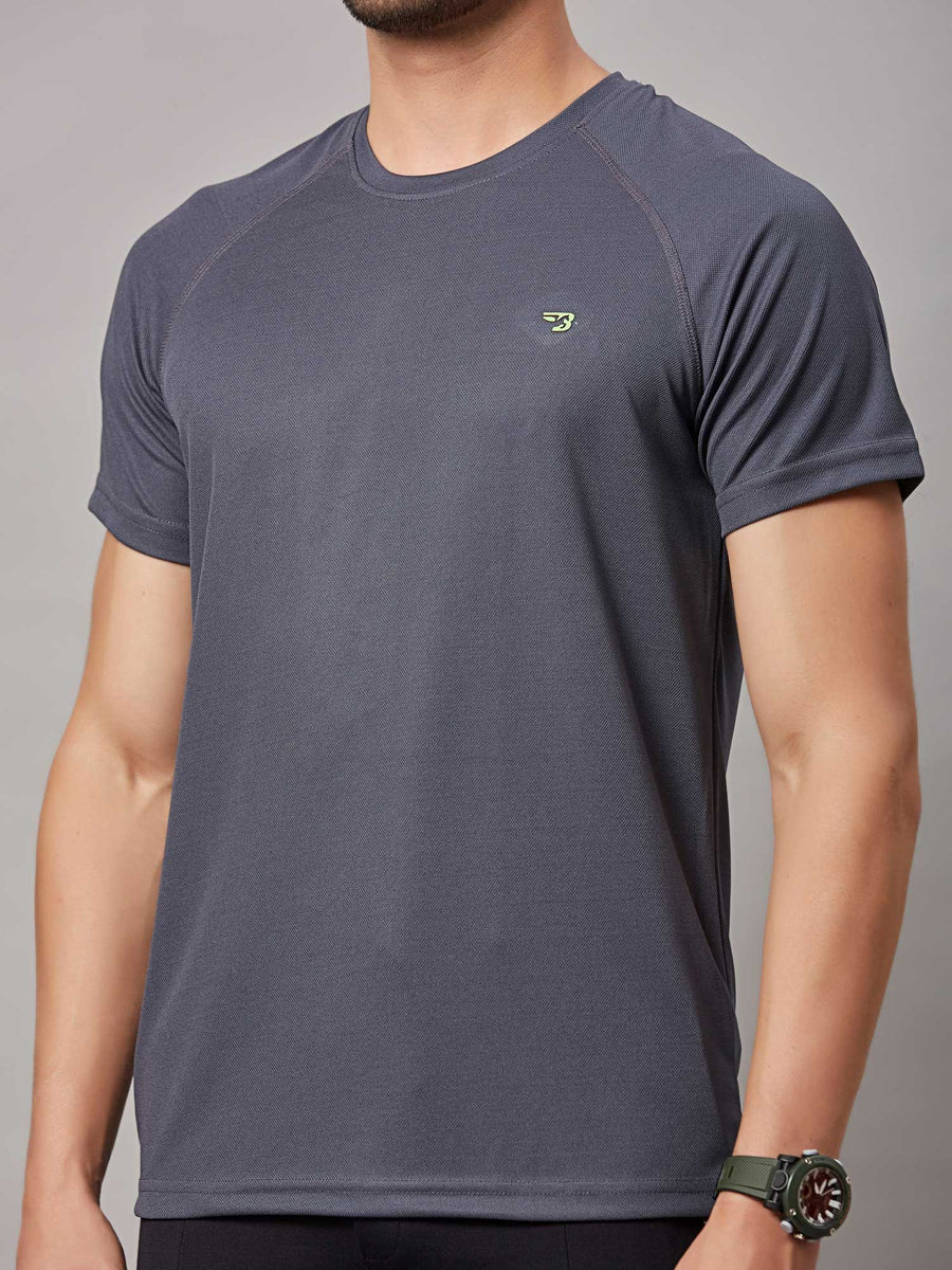 Men's M.Grey Sports T-Shirt